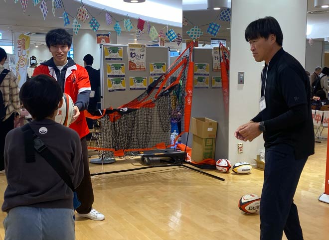 協働まつり（パスターゲット体験） 写真